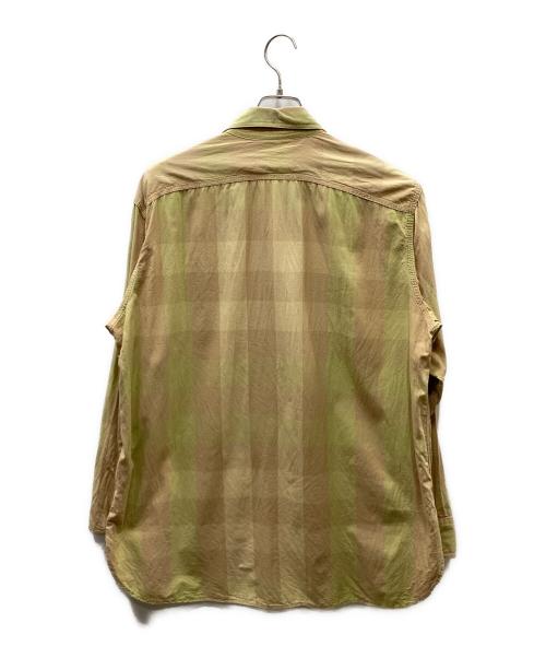 Engineered Garments（エンジニアド ガーメンツ）Engineered Garments (エンジニアド ガーメンツ) チェックシャツ オレンジ×ベージュ サイズ:XLの古着・服飾アイテム
