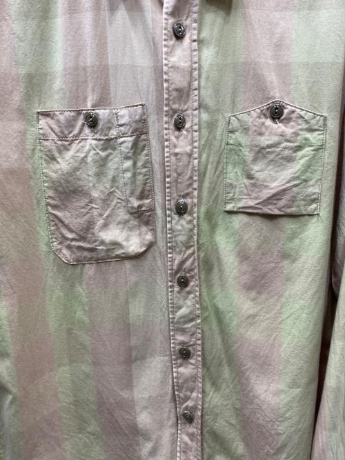 Engineered Garments（エンジニアド ガーメンツ）Engineered Garments (エンジニアド ガーメンツ) チェックシャツ オレンジ×ベージュ サイズ:XLの古着・服飾アイテム