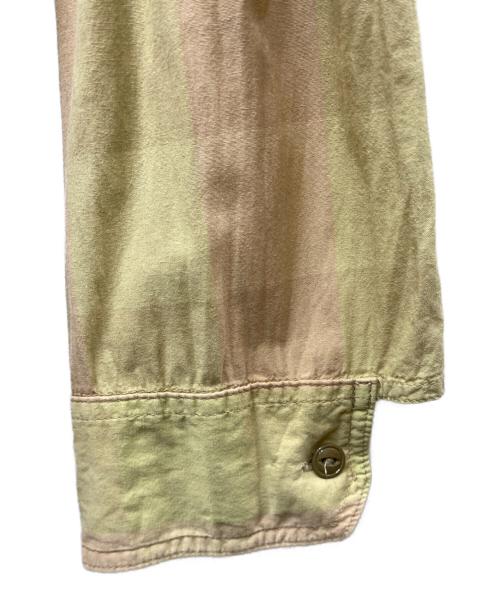 Engineered Garments（エンジニアド ガーメンツ）Engineered Garments (エンジニアド ガーメンツ) チェックシャツ オレンジ×ベージュ サイズ:XLの古着・服飾アイテム