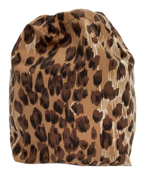 WACKO MARIA（ワコマリア）WACKO MARIA (ワコマリア) LEOPARD DRAWSTRING BAG 1 ベージュの古着・服飾アイテム