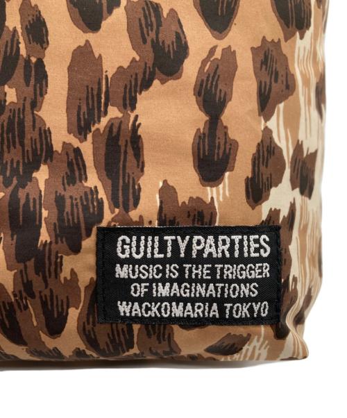 WACKO MARIA（ワコマリア）WACKO MARIA (ワコマリア) LEOPARD DRAWSTRING BAG 1 ベージュの古着・服飾アイテム