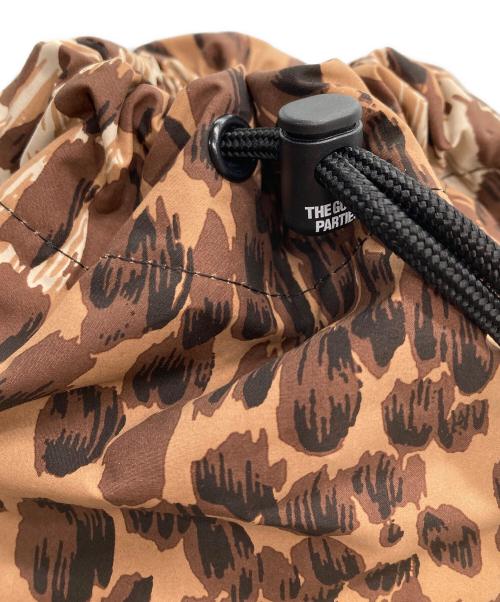 WACKO MARIA（ワコマリア）WACKO MARIA (ワコマリア) LEOPARD DRAWSTRING BAG 1 ベージュの古着・服飾アイテム