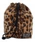 WACKO MARIA（ワコマリア）の古着「LEOPARD DRAWSTRING BAG 1」｜ベージュ