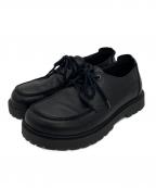 BIRKENSTOCKビルケンシュトック）の古着「Highwood Moc Lace Low レザーシューズ」｜ブラック