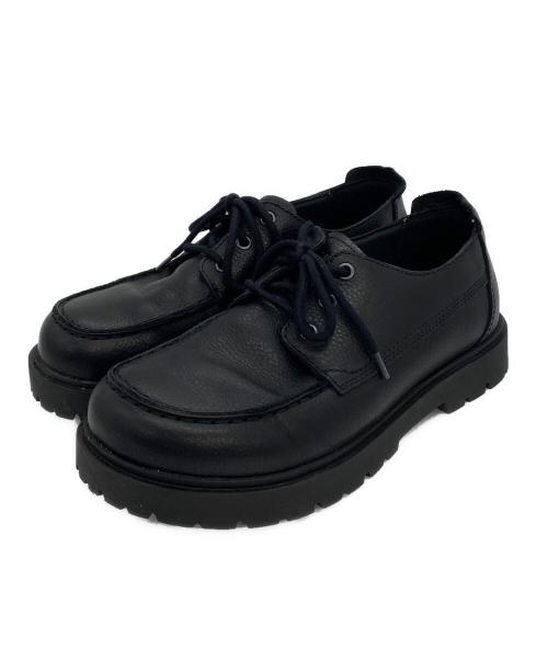 BIRKENSTOCK（ビルケンシュトック）BIRKENSTOCK (ビルケンシュトック) Highwood Moc Lace Low レザーシューズ ブラック サイズ:41の古着・服飾アイテム