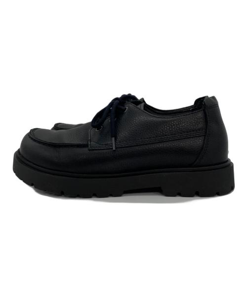 BIRKENSTOCK（ビルケンシュトック）BIRKENSTOCK (ビルケンシュトック) Highwood Moc Lace Low レザーシューズ ブラック サイズ:41の古着・服飾アイテム
