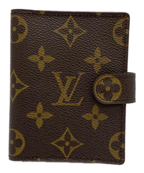 LOUIS VUITTON（ルイ ヴィトン）LOUIS VUITTON (ルイ ヴィトン) アジェンダミニ モノグラム  手帳カバー ブラウンの古着・服飾アイテム