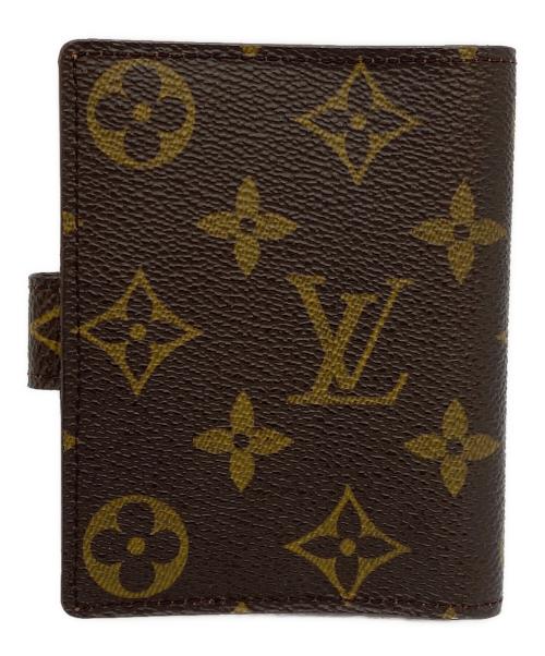 LOUIS VUITTON（ルイ ヴィトン）LOUIS VUITTON (ルイ ヴィトン) アジェンダミニ モノグラム  手帳カバー ブラウンの古着・服飾アイテム