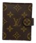 LOUIS VUITTON（ルイ ヴィトン）の古着「アジェンダミニ モノグラム  手帳カバー」｜ブラウン