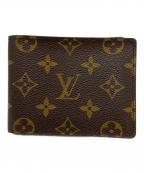 LOUIS VUITTONルイ ヴィトン）の古着「2つ折り財布」｜ブラウン