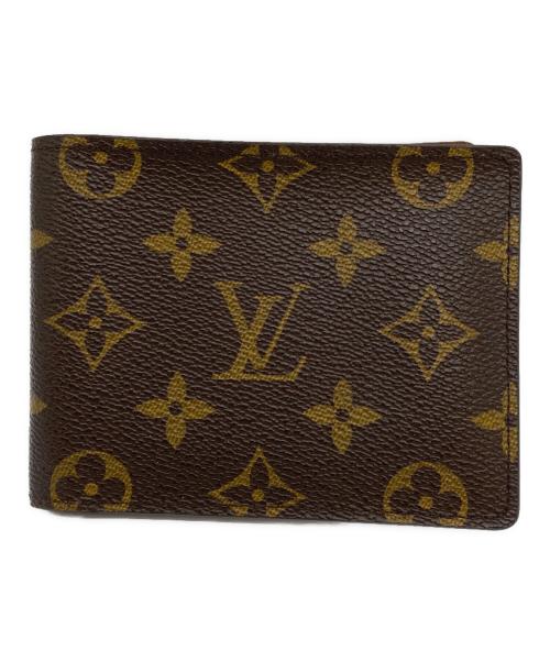 LOUIS VUITTON（ルイ ヴィトン）LOUIS VUITTON (ルイ ヴィトン) 2つ折り財布 ブラウンの古着・服飾アイテム