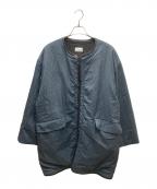ATELIER BETONアトリエベトン）の古着「REVERSIBLE LINER COAT リバーシブルライナーコート」｜ネイビー