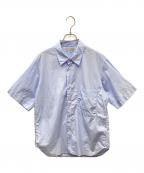 MARGARET HOWELLマーガレットハウエル）の古着「半袖シャツ」｜ブルー