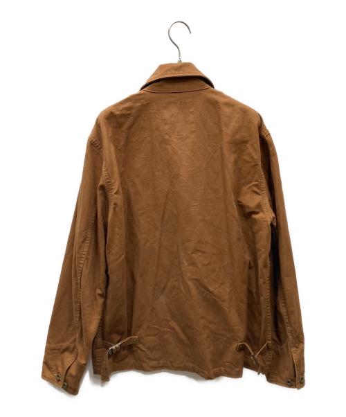 Hysteric Glamour（ヒステリックグラマー）Hysteric Glamour (ヒステリックグラマー) HEAVY HYSTERICアップリケ スポーツジャケット ブラウン サイズ:Largeの古着・服飾アイテム