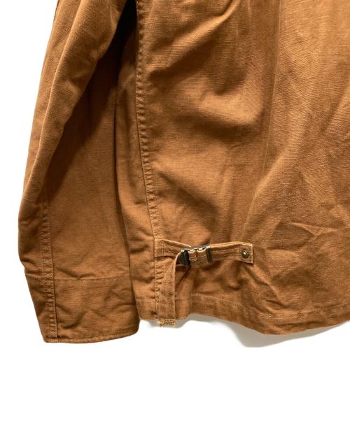 Hysteric Glamour（ヒステリックグラマー）Hysteric Glamour (ヒステリックグラマー) HEAVY HYSTERICアップリケ スポーツジャケット ブラウン サイズ:Largeの古着・服飾アイテム