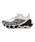 中古・古着 MIZUNO (ミズノ) WAVE PROPHECY ローカットスニーカー ホワイト×ブラック サイズ:24cm：12000円