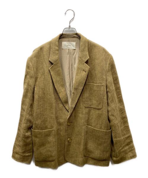 TODAYFUL（トゥデイフル）TODAYFUL (トゥデイフル) Boyfriend Linen Jacket リネンジャケット ブラウン サイズ:38の古着・服飾アイテム