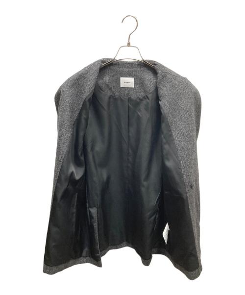MIESROHE（ミースロエ）MIESROHE (ミースロエ) ダブルジャケット グレー サイズ:SIZE 1の古着・服飾アイテム