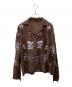 TODAYFUL（トゥデイフル）の古着「Embroidery Patchwork Shirts エンブロイダリーパッチワークシャツ」｜ブラウン