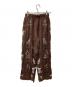 TODAYFUL (トゥデイフル) Embroidery Patchwork Trousers エンブロイダリーパッチワークトラウザ― ブラウン サイズ:38：15000円