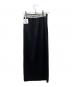things that matter (シングスザットマター) SCUBA JERSEY NARROW MAXI SKIRT ジャージロングスカート ブラック サイズ:2：7000円