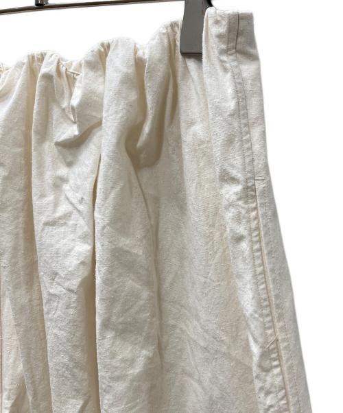 BIYOMA（ビヨーマ）biyoma (ビヨーマ) COTTON SILK CHEF PANTS コットンシルクイージーパンツ アイボリー サイズ:1の古着・服飾アイテム