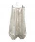biyoma (ビヨーマ) COTTON SILK CHEF PANTS コットンシルクイージーパンツ アイボリー サイズ:1：15000円