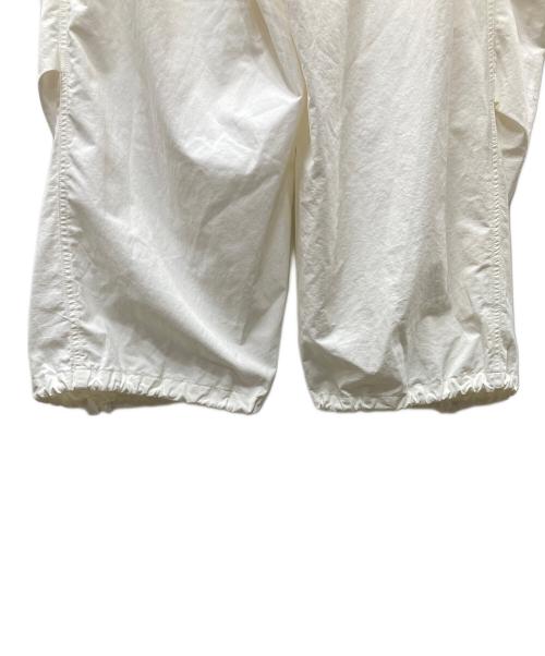 TODAYFUL（トゥデイフル）TODAYFUL (トゥデイフル) Boyfriend Nylon Pants ボーイフレンドナイロンパンツ ホワイト サイズ:38の古着・服飾アイテム