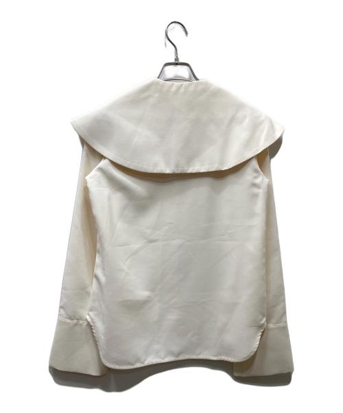 TODAYFUL（トゥデイフル）TODAYFUL (トゥデイフル) Puritan Collar Blouse ビッグカラーシャツ アイボリー サイズ:SIZE FREEの古着・服飾アイテム