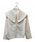 TODAYFUL（トゥデイフル）の古着「Puritan Collar Blouse ビッグカラーシャツ」｜アイボリー