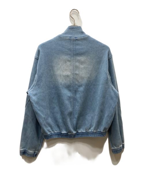 STUDIO DOE（スタジオドゥ）studio doe (スタジオドゥ) ブルゾン ブルー サイズ:Ｓの古着・服飾アイテム