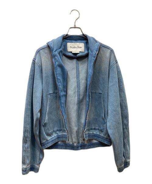 STUDIO DOE（スタジオドゥ）studio doe (スタジオドゥ) ブルゾン ブルー サイズ:Ｓの古着・服飾アイテム