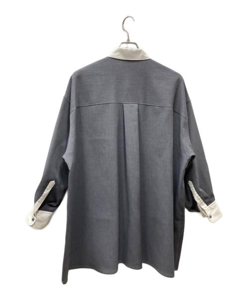 machatt（マチャット）machatt (マチャット) シャツワンピース グレー サイズ:SIZE Freeの古着・服飾アイテム