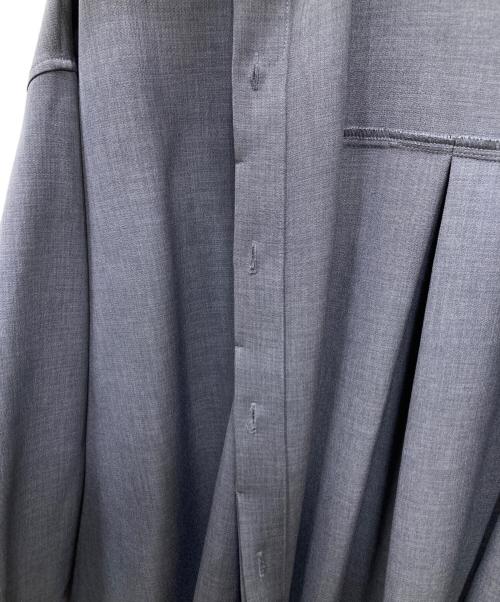 machatt（マチャット）machatt (マチャット) シャツワンピース グレー サイズ:SIZE Freeの古着・服飾アイテム