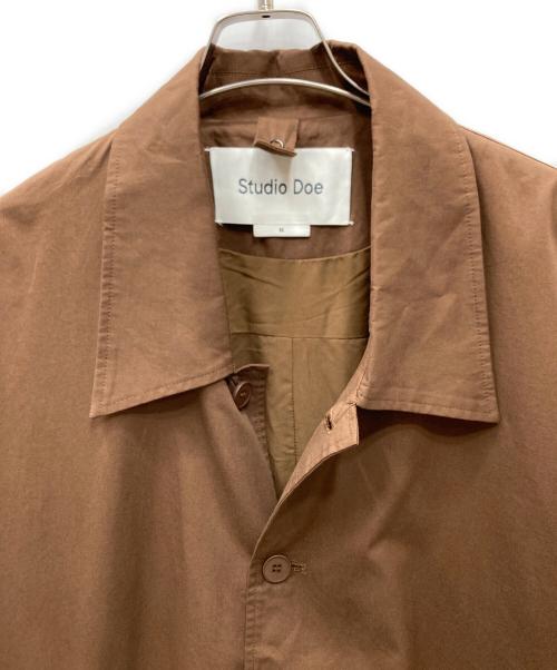 STUDIO DOE（スタジオドゥ）studio doe (スタジオドゥ) ライナー付コート ブラウン サイズ:Ｍの古着・服飾アイテム