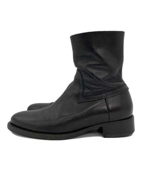 BUTTERO（ブッテロ）BUTTERO (ブッテロ) サイドジップブーツ ブラック サイズ:	SIZE 39 1/2の古着・服飾アイテム