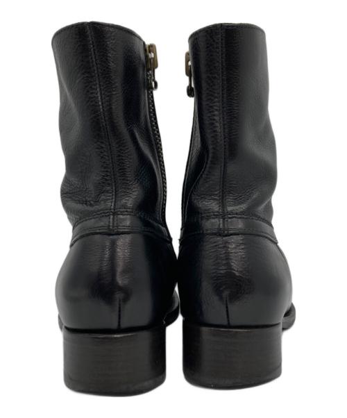 BUTTERO（ブッテロ）BUTTERO (ブッテロ) サイドジップブーツ ブラック サイズ:	SIZE 39 1/2の古着・服飾アイテム