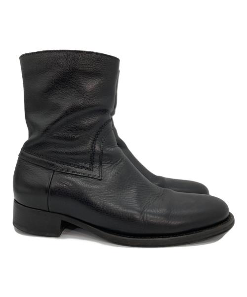 BUTTERO（ブッテロ）BUTTERO (ブッテロ) サイドジップブーツ ブラック サイズ:	SIZE 39 1/2の古着・服飾アイテム
