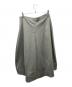JIL SANDER (ジルサンダー) フレアロングスカート グレー サイズ:36：12000円