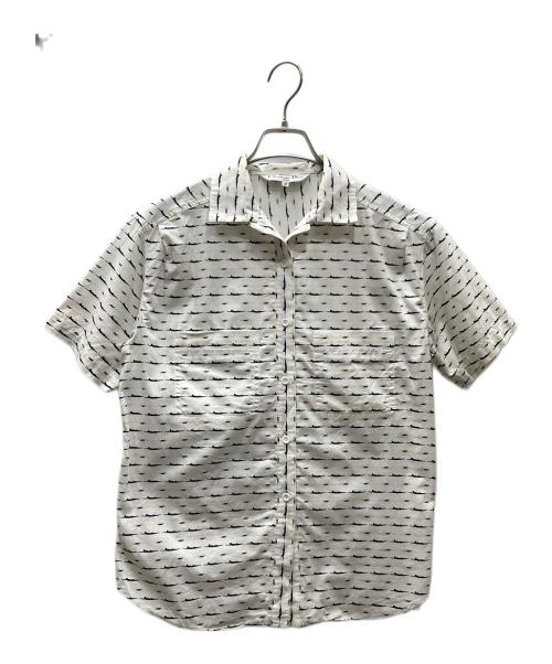 Christian Dior Sports（クリスチャン ディオールスポーツ）Christian Dior Sports (クリスチャン ディオールスポーツ) 総柄S/Sシャツ ホワイト×ブラック サイズ:SIZE Mの古着・服飾アイテム