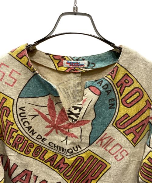 Hysteric Glamour（ヒステリックグラマー）Hysteric Glamour (ヒステリックグラマー) パナマ総柄リネンワンピース マルチカラー サイズ:FREEの古着・服飾アイテム
