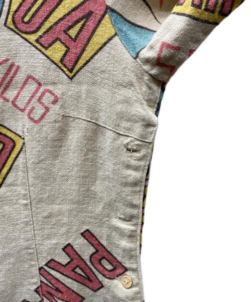 Hysteric Glamour（ヒステリックグラマー）Hysteric Glamour (ヒステリックグラマー) パナマ総柄リネンワンピース マルチカラー サイズ:FREEの古着・服飾アイテム
