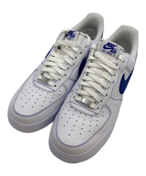 NIKE（ナイキ）NIKE (ナイキ) エア フォース 1 ‘07 LV8 ローカットスニーカー ホワイト×ブルー サイズ:US10の古着・服飾アイテム