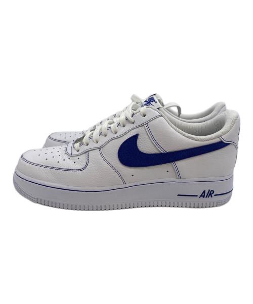 NIKE（ナイキ）NIKE (ナイキ) エア フォース 1 ‘07 LV8 ローカットスニーカー ホワイト×ブルー サイズ:US10の古着・服飾アイテム