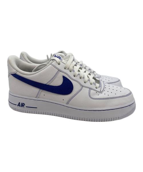 NIKE（ナイキ）NIKE (ナイキ) エア フォース 1 ‘07 LV8 ローカットスニーカー ホワイト×ブルー サイズ:US10の古着・服飾アイテム