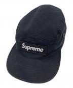 SUPREMEシュプリーム）の古着「Military Camp Cap ミリタリーキャンプキャップ」｜ブラック