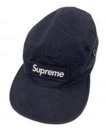 SUPREME（シュプリーム）の古着「Military Camp Cap ミリタリーキャンプキャップ」｜ブラック