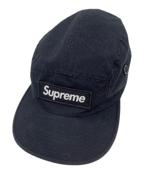 SUPREME（シュプリーム）SUPREME (シュプリーム) Military Camp Cap ミリタリーキャンプキャップ ブラックの古着・服飾アイテム