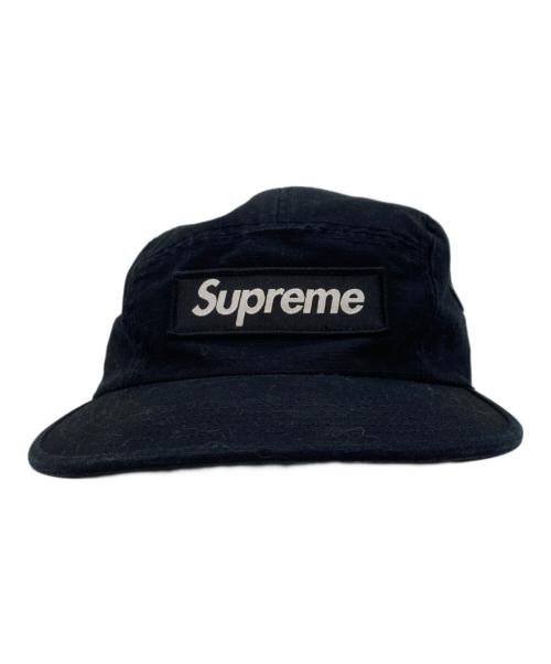 SUPREME（シュプリーム）SUPREME (シュプリーム) Military Camp Cap ミリタリーキャンプキャップ ブラックの古着・服飾アイテム