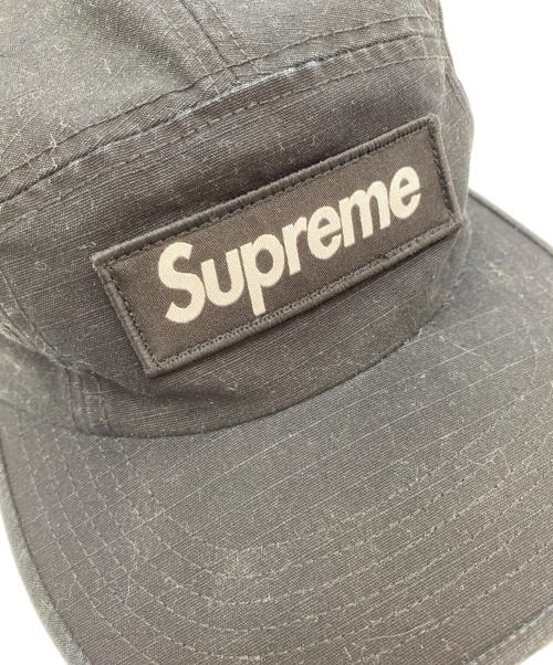 SUPREME（シュプリーム）SUPREME (シュプリーム) Military Camp Cap ミリタリーキャンプキャップ ブラックの古着・服飾アイテム